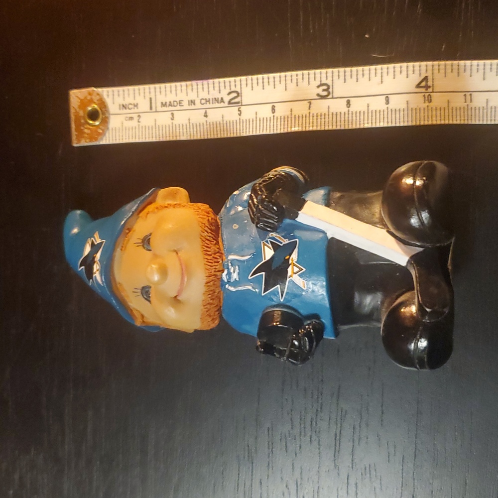 NHL Sharkks 4 Inch Gnome Figurine